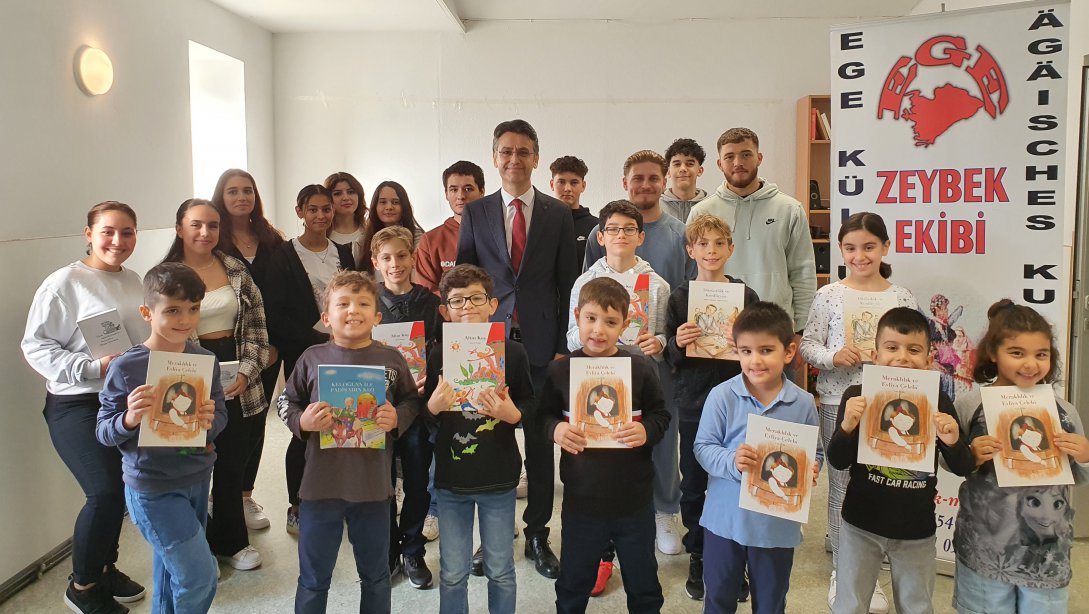 Eğitim Müşaviri Doç. Dr. Yusuf Yıldız, Avusturya Ege Kültür Merkezi'ni ziyaret etti.